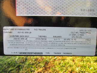 2026 Rice 82x20  Car Hauler FMCMR8220