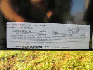 2026 Rice 82x18  Car Hauler FMCR8218