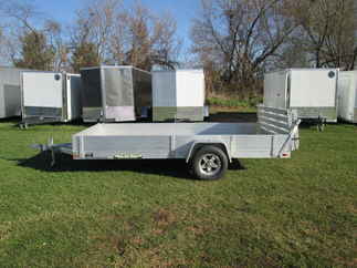 2018 Aluma 81x12.75  Aluminum Single Axle Utility 8113SS