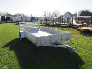 2018 Aluma 81x12.75  Aluminum Single Axle Utility 8113SS