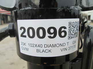 2026 Diamond T 102x40  Gooseneck 10240SS200