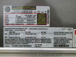 2026 Darkhorse 6x12  Enclosed Cargo DHW6X12TA35