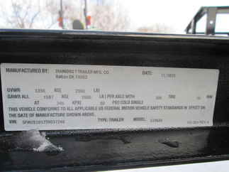 2026 Diamond T 60x10  Single Axle Utility 510SAS