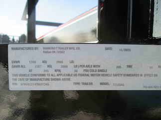 2026 Diamond T 77x12  Single Axle Utility 7712SAS