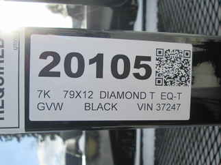 2026 Diamond T 79x12  Equipment Tilt 7912SLT