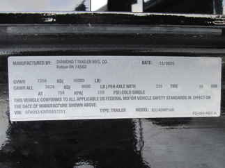 2026 Diamond T 83x14  Dump 8314DMP160