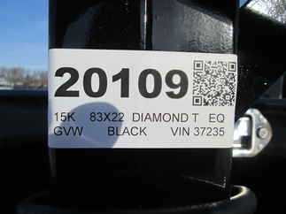 2026 Diamond T 83x22  Equipment 8322HDSKP1408
