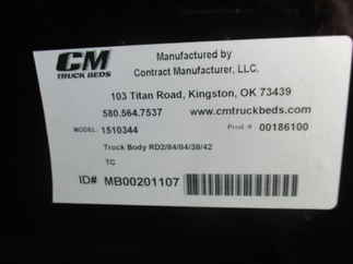 NEW CM 7 x 84 RD Flatbed Truck Bed