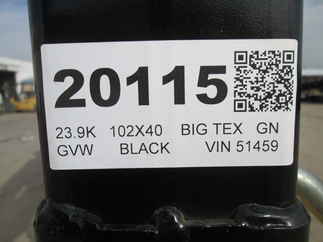 2026 Big Tex 102x40  Gooseneck 22GN-40D5A-MRBK