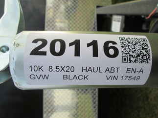 2026 Haul-About 8.5x20  Enclosed Car Hauler LPD8520TA3