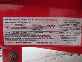 2026 Imperial 81x20  Equipment Tilt SW-14-20