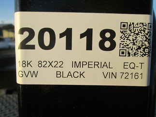 2025 Imperial 82x22  Equipment Tilt SW-18L-22