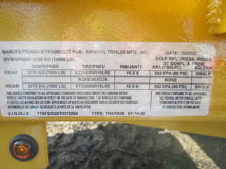 2026 Imperial 78x20  Equipment Tilt SF-14-20