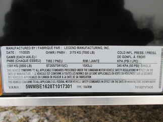 2026 Legend 7x14  Enclosed Cargo 7X16STVTA35