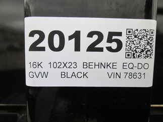 2026 Behnke Trailers 102x23  Equipment Deckover BCT2316EDO