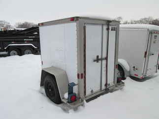 1980 Fruehauf 4x6  Enclosed Cargo UA5-6-4-K1