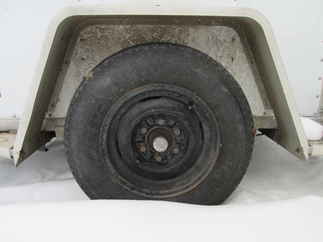 1980 Fruehauf 4x6  Enclosed Cargo UA5-6-4-K1