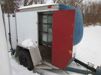 1980 Fruehauf 4x6  Enclosed Cargo UA5-6-4-K1