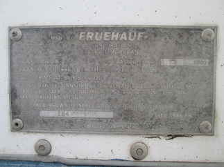1980 Fruehauf 4x6  Enclosed Cargo UA5-6-4-K1