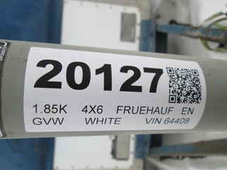 1980 Fruehauf 4x6  Enclosed Cargo UA5-6-4-K1