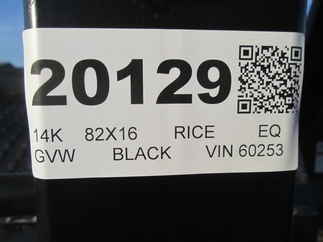 2026 Rice 82x16  Equipment FMEHR8216