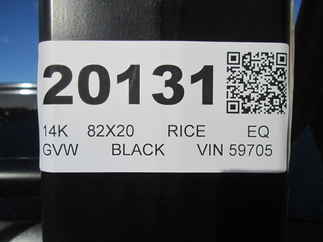 2026 Rice 82x20  Equipment FMEHR8220