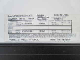 2026 Haul-About 8.5x16  Enclosed Cargo CGR8516TA3