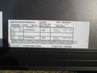 2025 Haul-About 7.5x16  Enclosed Cargo PAN7516TA2