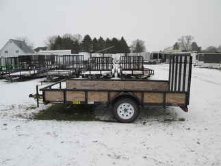 2015 Big Tex 77x12  Single Axle Utility 35SA-12BK4RG