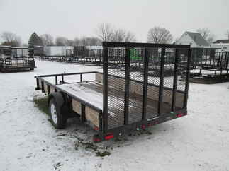 2015 Big Tex 77x12  Single Axle Utility 35SA-12BK4RG