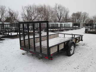 2015 Big Tex 77x12  Single Axle Utility 35SA-12BK4RG