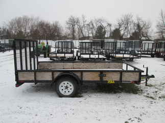 2015 Big Tex 77x12  Single Axle Utility 35SA-12BK4RG