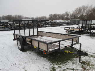 2015 Big Tex 77x12  Single Axle Utility 35SA-12BK4RG