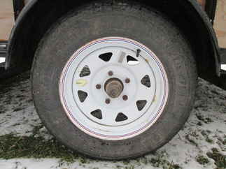 2015 Big Tex 77x12  Single Axle Utility 35SA-12BK4RG