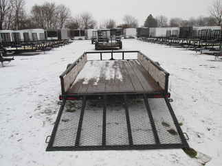 2015 Big Tex 77x12  Single Axle Utility 35SA-12BK4RG