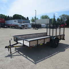 2015 Big Tex 77x12  Single Axle Utility 35SA-12BK4RG