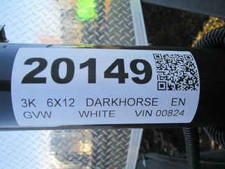 2026 Darkhorse 6x12  Enclosed Cargo DHW6X12SA30