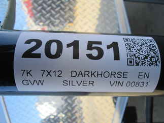 2026 Darkhorse 7x14  Enclosed Cargo DHW7X14TA35