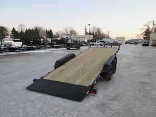 2026 PJ Trailer 83x20 TH Equipment Tilt THJ2052BSTK-DR01-GV09