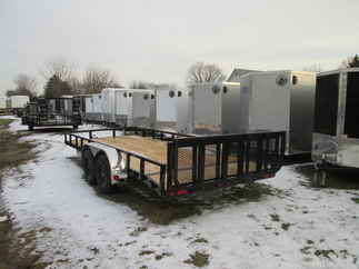 2026 PJ Trailer 83x18 UL Utility UL21832BSMK