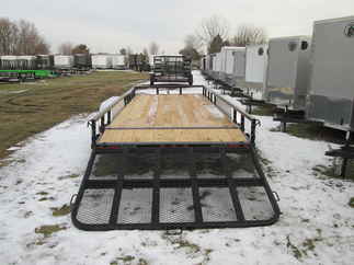 2026 PJ Trailer 83x18 UL Utility UL21832BSMK