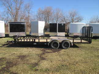 2026 PJ Trailer 83x20 UL Utility UL22032BSFK-ATVR-SP02