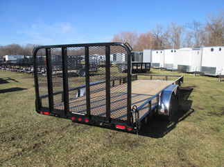 2026 PJ Trailer 83x20 UL Utility UL22032BSFK-ATVR-SP02