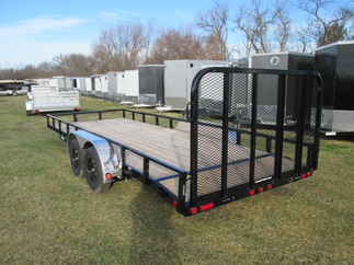 2026 PJ Trailer 83x20 UL Utility UL22032BSBK