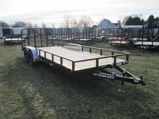 2026 PJ Trailer 83x20 UL Utility UL22032BSBK
