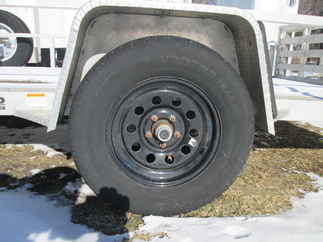 2022 Quality Steel 74x12  Aluminum Single Axle Utility 7412ALSL3.5KSA
