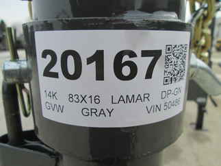 2026 Lamar 83x16  Gooseneck Dump DL831627