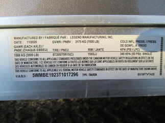 2026 Legend 8x16  Enclosed Car Hauler 8X19FTVTA35