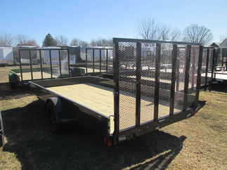 2026 Rice 82x14  Single Axle Utility SST8214