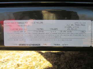 2026 Rice 82x14  Single Axle Utility SST8214